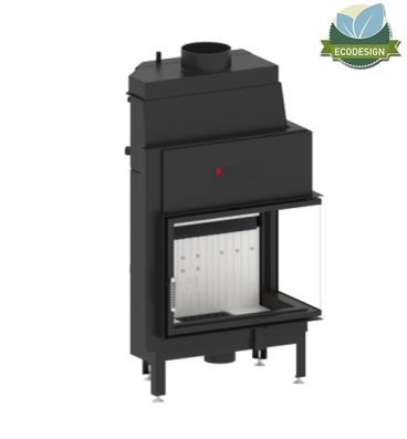 КАМИННАЯ ТОПКА С ВОДЯНЫМ КОНТУРОМ HITZE ALBERO AQUASYSTEM ALAQS68X53.R